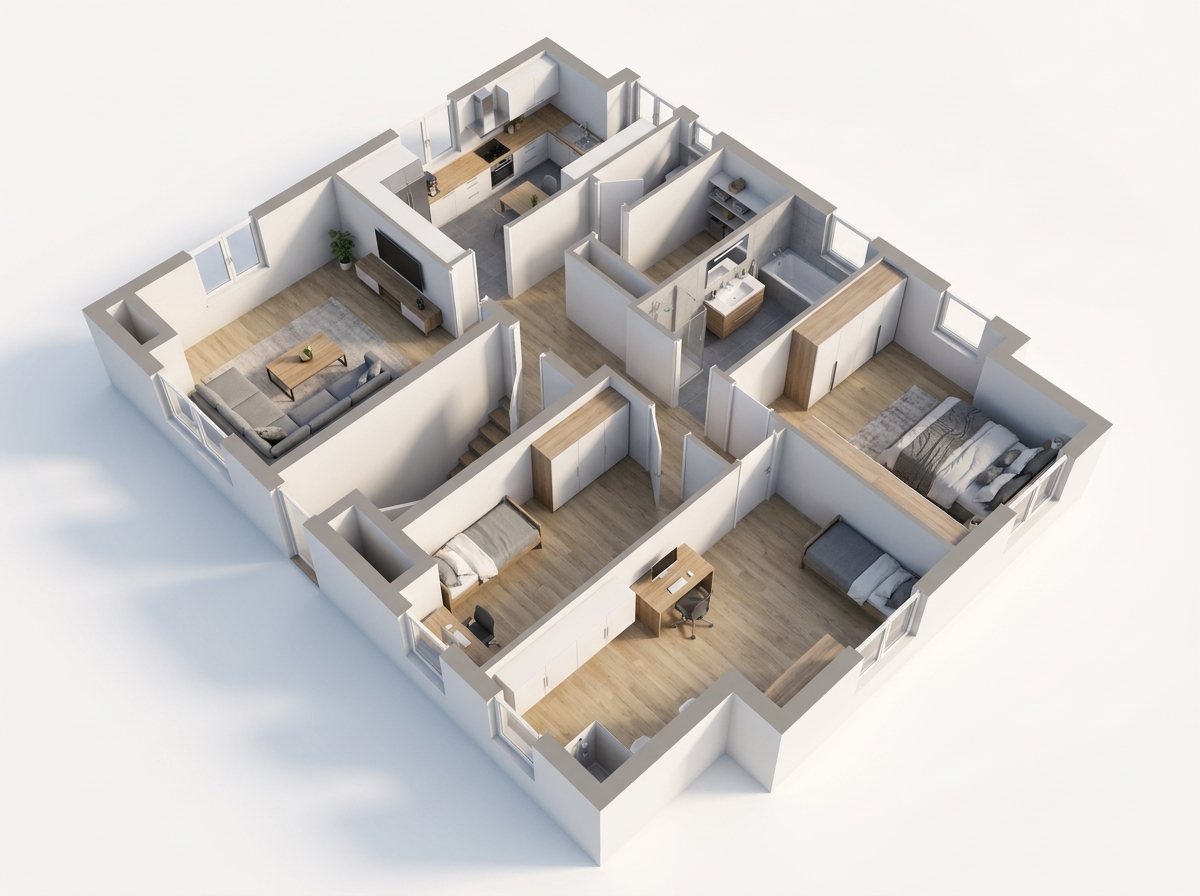 3D-Grundriss